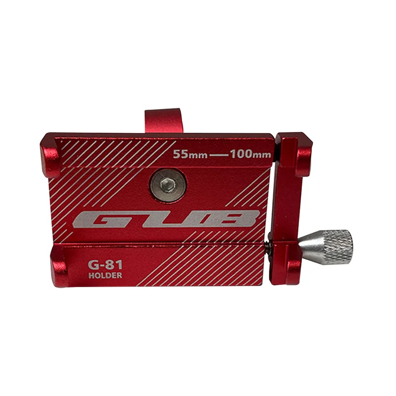 Support téléphone GUB G81 rouge