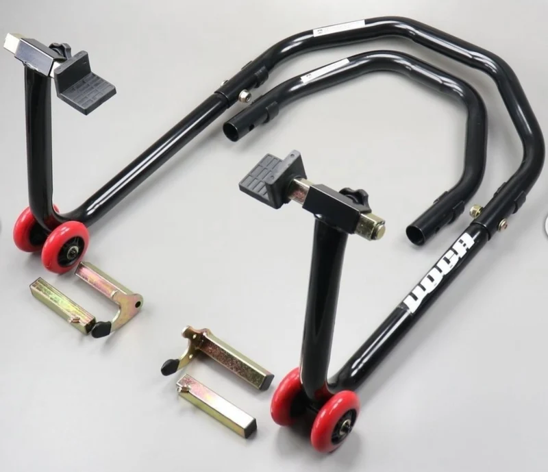 Béquille de stand Voca – avant et arrière universelle moto sportive