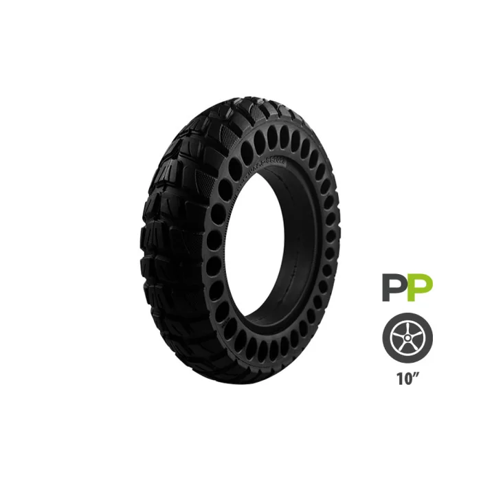 Pneu plein 10x2.50 - 36mm offroad Kugoo M4 M4 Pro