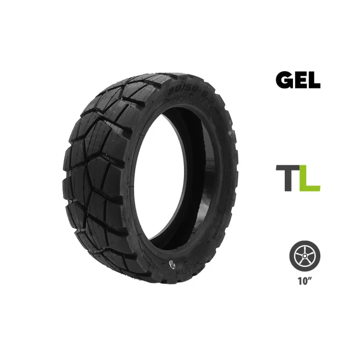Pneu 10x2.125-6.5 Ninebot F Xiaomi Mi4 Tubeless Gel Anti Crevaison