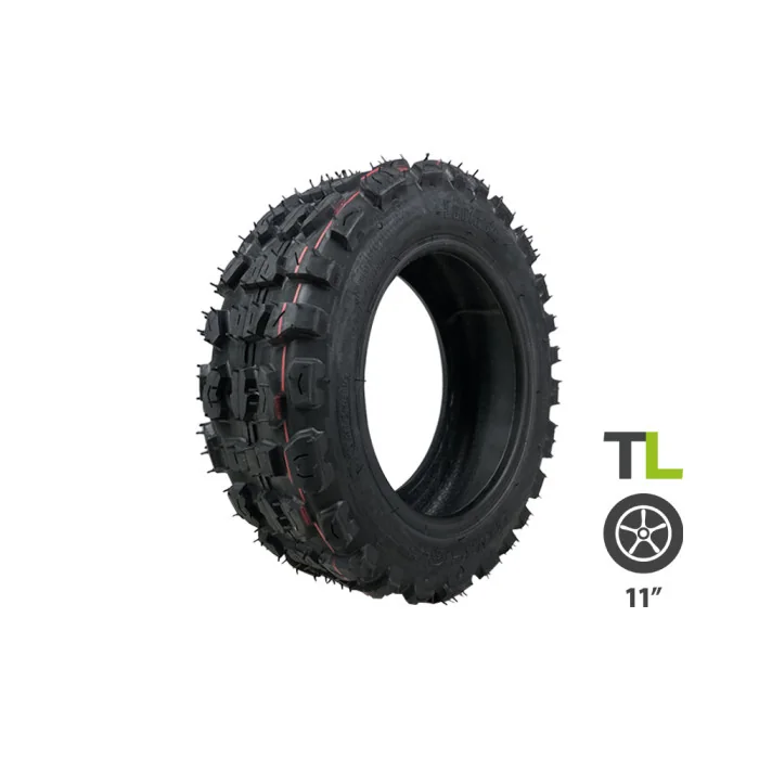 Pneu 10x2.50-6.5 Semi Offroad Tubeless avec gel anticrevaison