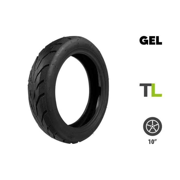 Pneu 10x2.50-6.5 Semi Offroad Tubeless avec gel anticrevaison