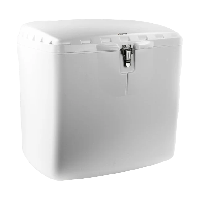 Baúl Mega Box con cerradura universal Puig - Blanco