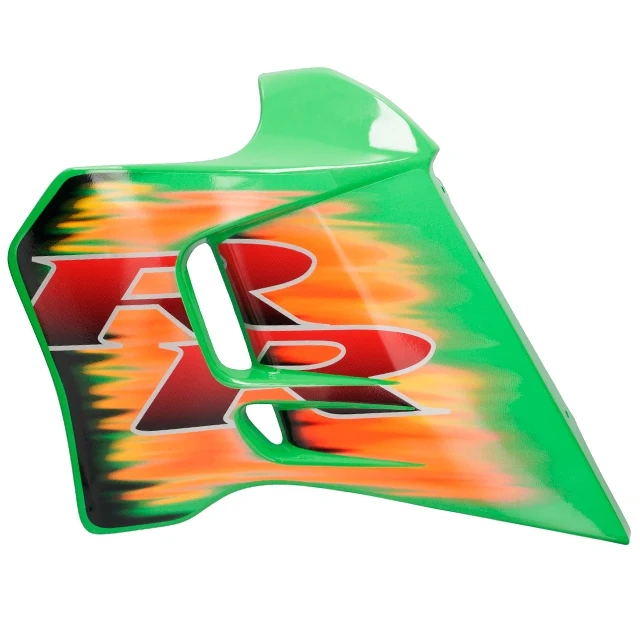 Tapa radiador izquierda Rieju RR 50 - verde