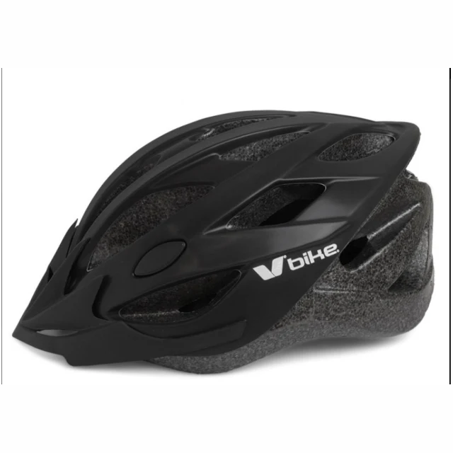 Casco Bici Vbike negro - talla L 58-91