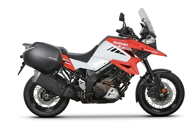 Fijaciones laterales 3P System Suzuki V-Strom 1000 14-19 Shad