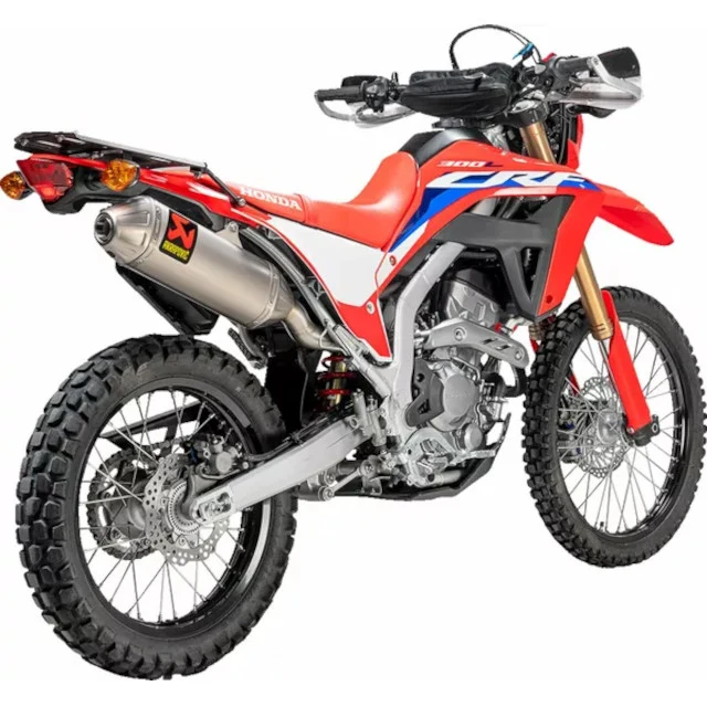 Escape Akrapovic Slip-On Line Honda CRF 300L / RALLY >21 - titanio