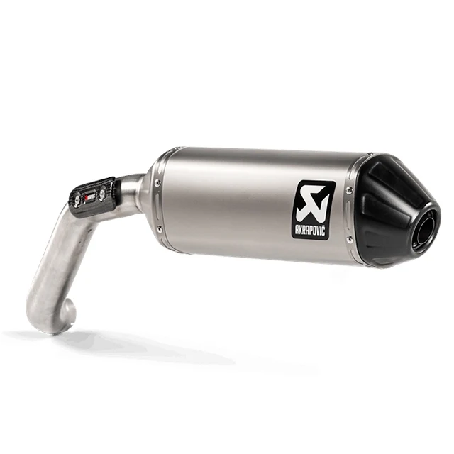 Escape Akrapovic Slip-On Line Moto Guzzi V85 TT >21 - titanio