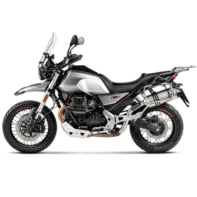 Escape Akrapovic Slip-On Line Moto Guzzi V85 TT >21 - titanio