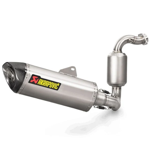 Escape Akrapovic completo Racing Line BMW G 310 R / GS ABS >17 (CE) - titanio