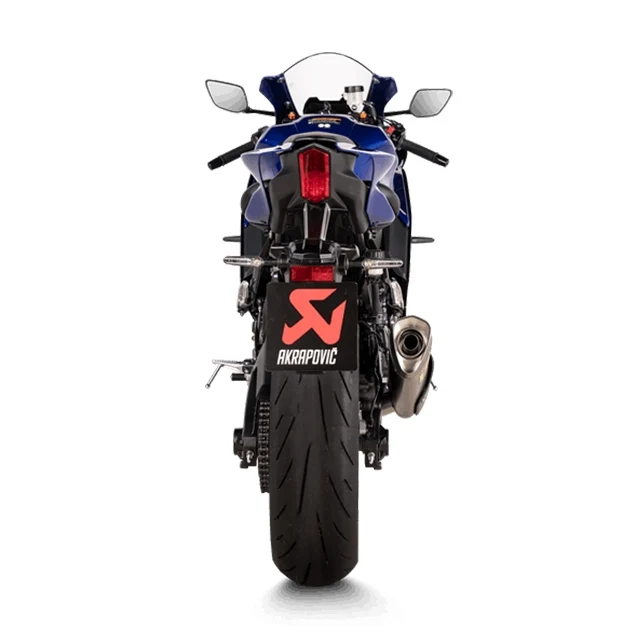 Escape Akrapovic completo Racing Line Yamaha YZF-R7 ABS >22 (CE) - titanio