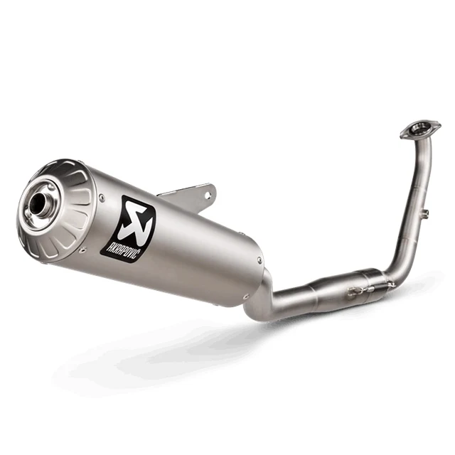 Escape Akrapovic completo Line Racing Yamaha XSR 125 ABS >22 (CE) - titanio