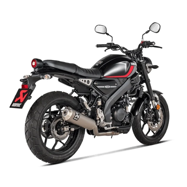 Escape Akrapovic completo Line Racing Yamaha XSR 125 ABS >22 (CE) - titanio
