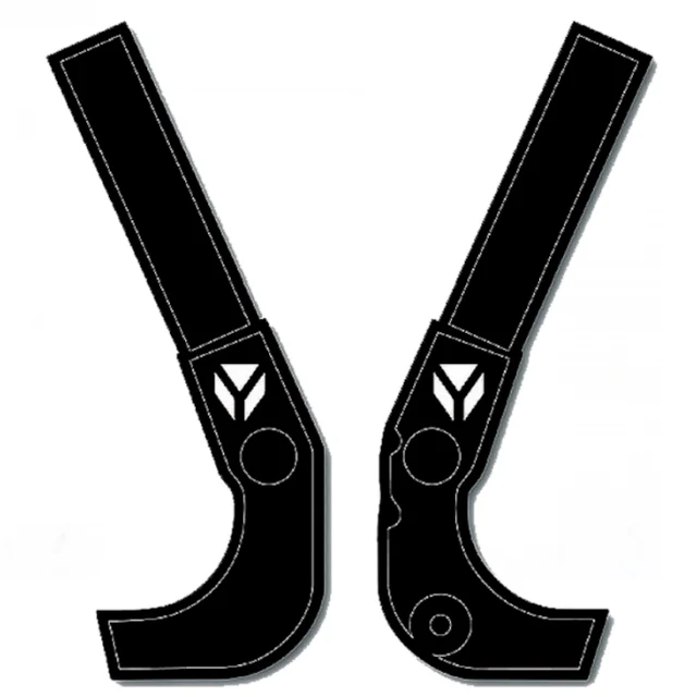 Adhesivos chasis Pitbike YCF Pilot Negro