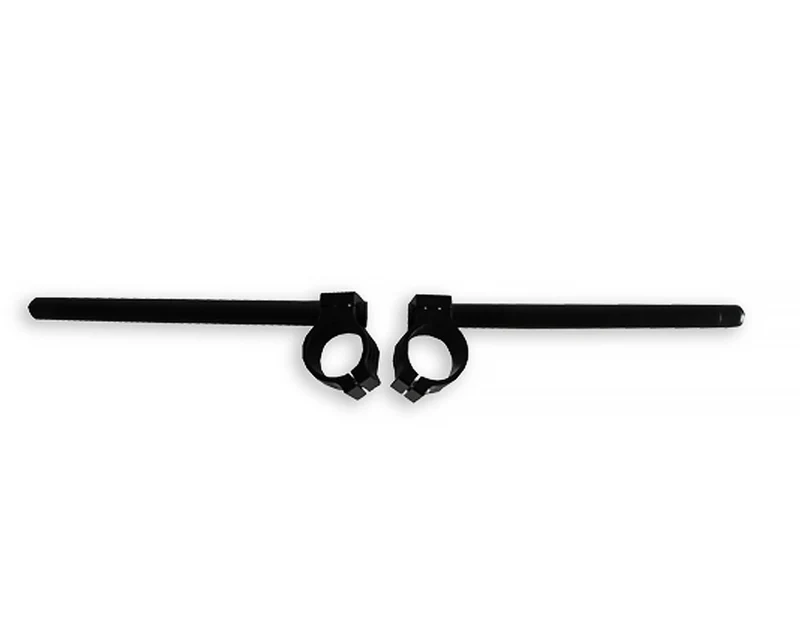 Abrazaderas semi manillares Mini GP Ø45mm YCF - Negro