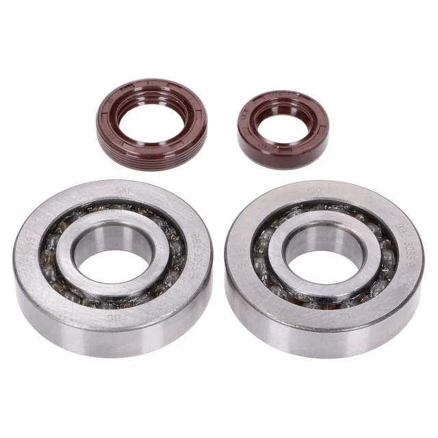 Kit rodamientos y retenes de cigüeñal Honda Dio/Kymco DJ/Sym Vertical 50cc Naraku