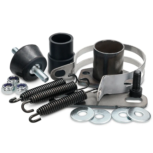 Juego soporte boquilla y tornilleria VOCA Cross Carbon 80/90cc Derbi DRD Pro