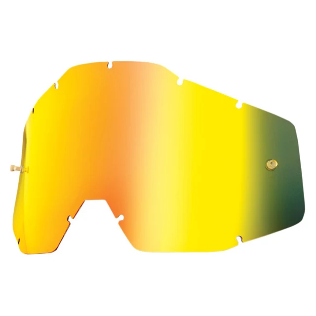 Cristal gafas Offroad 100% Generation 1 - espejo dorado ahumado