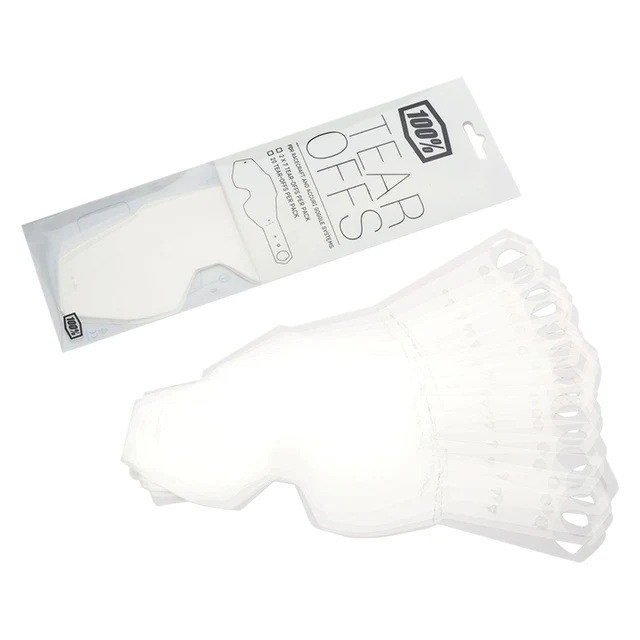 Tirables Tear-offs gafas Offroad 100% Generation 1 - 20 unidades