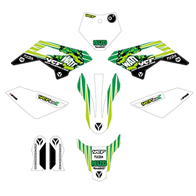 Kit de adhesivos completo YCF W50E 2022