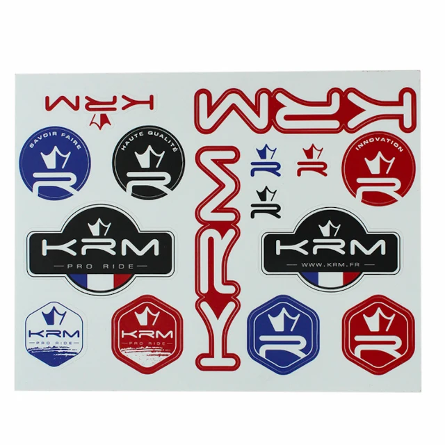 Kit de pegatinas KRM Pro Ride A4