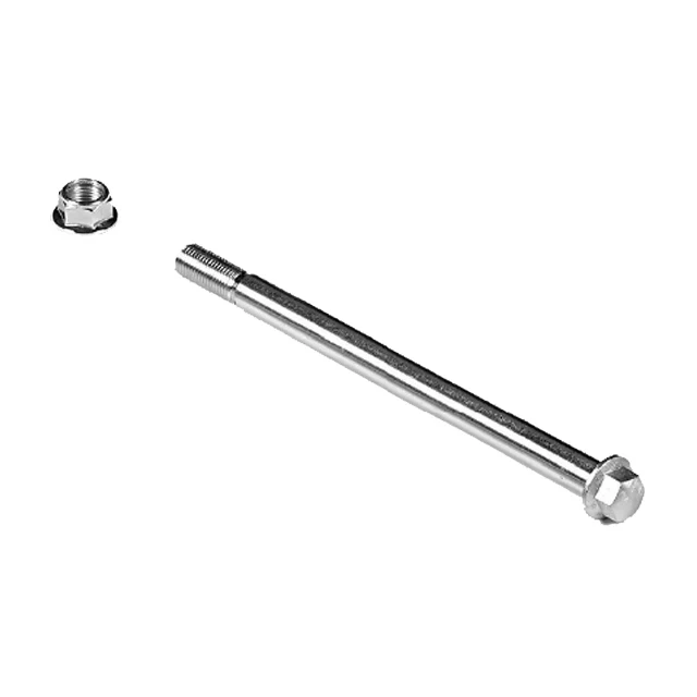 Eje rueda delantera y tuerca M14 L.225mm Pitbike YCF <2013
