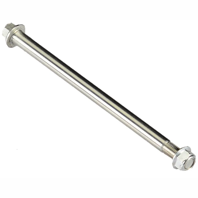 Eje de basculante y tuerca autoblocante M15 L=240mm Pitbike YCF