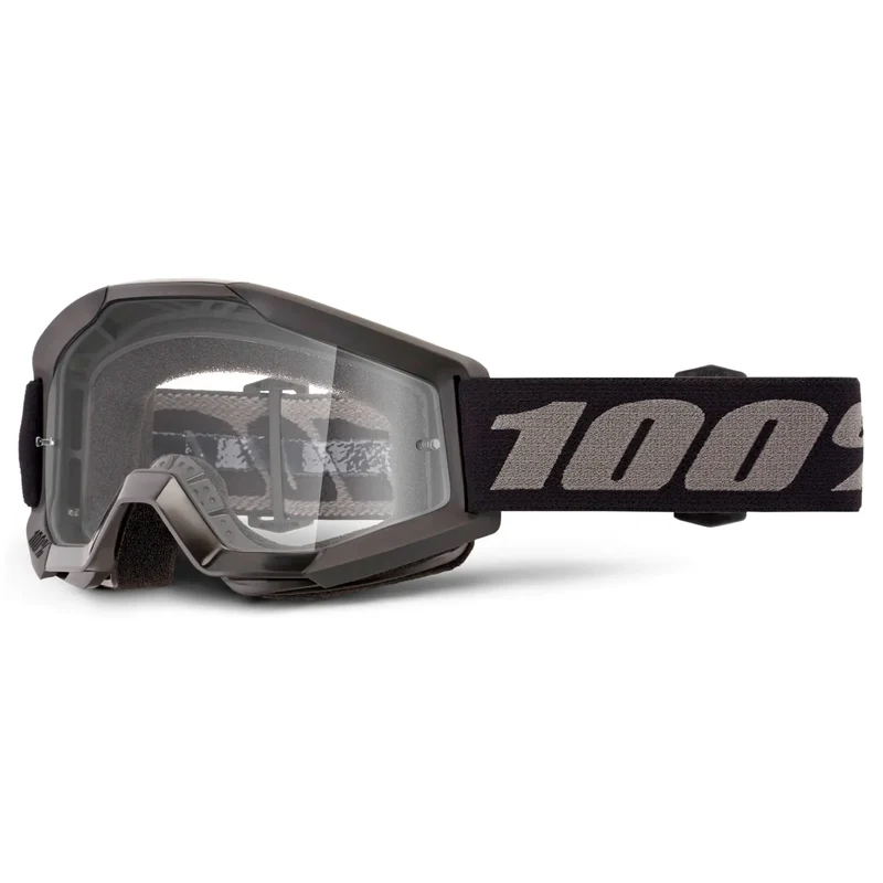Gafas 100% Strata Mini Grom Black - Clear