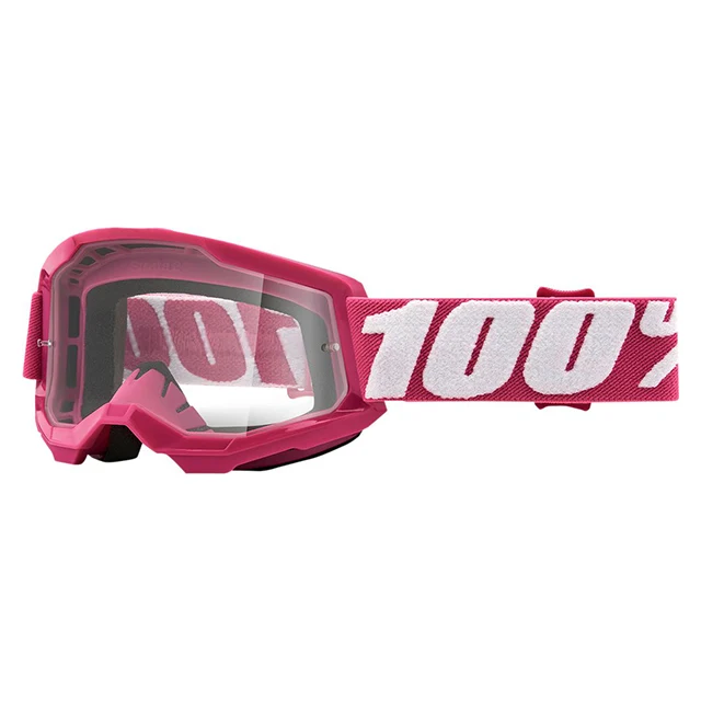 Gafas Offroad 100% Strata 2 Infantil Fletcher - cristal transparente