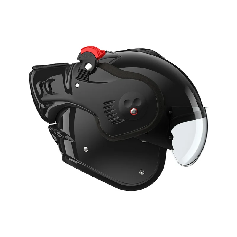 Casque Roof Boxer V8 Alpha Noir Brillant