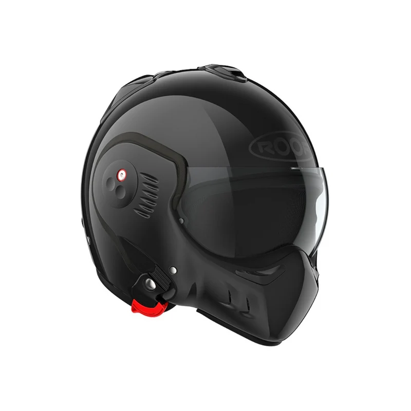 Casque Roof Boxer V8 Alpha Noir Brillant