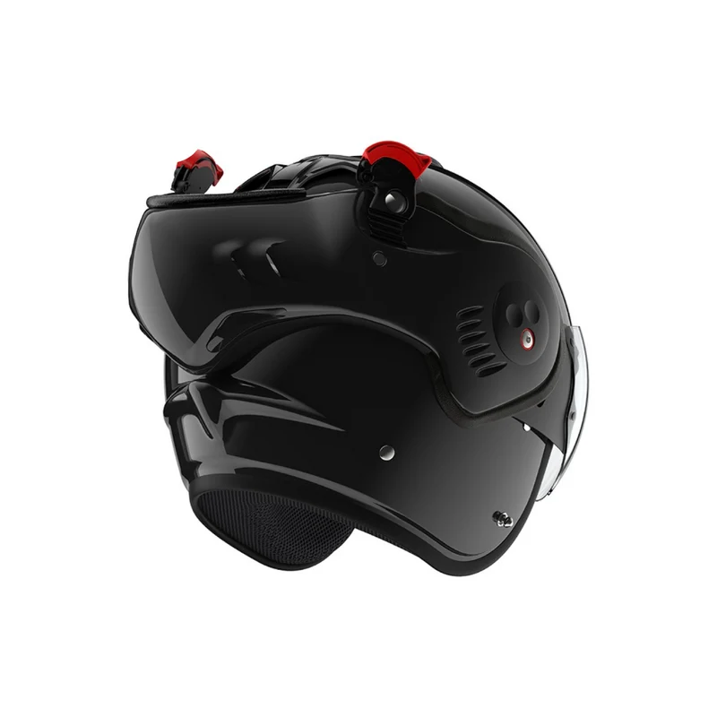 Casque Roof Boxer V8 Alpha Noir Brillant