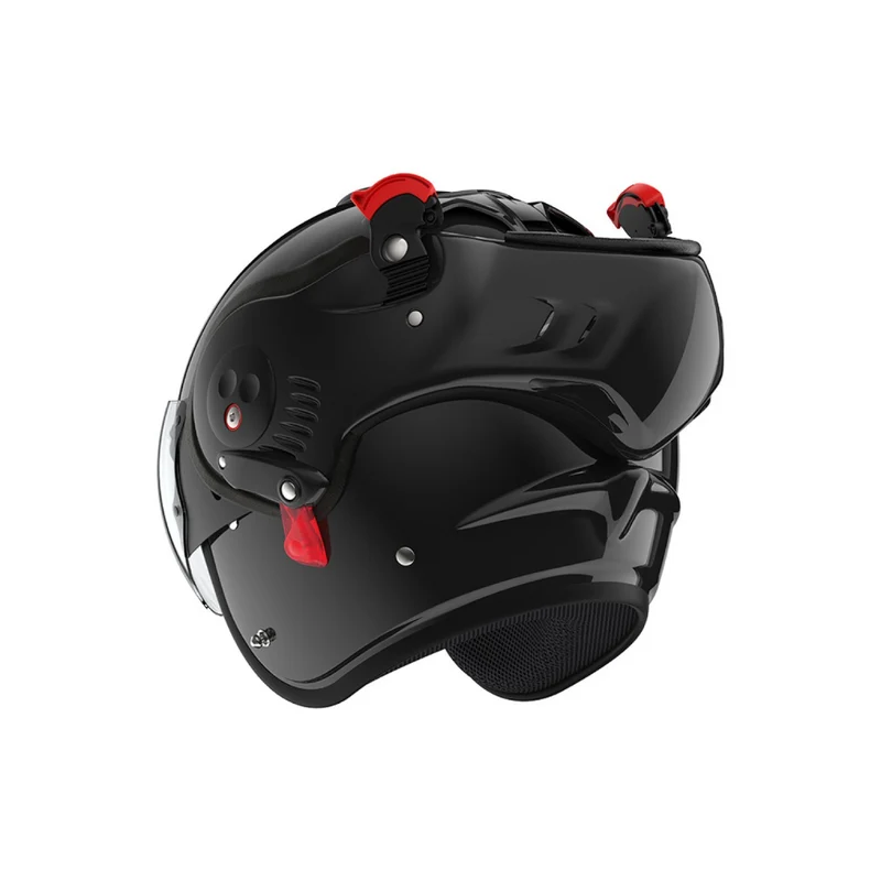 Casque Roof Boxer V8 Alpha Noir Brillant