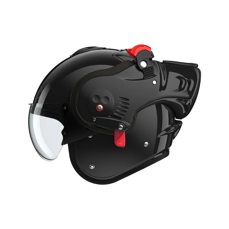 Casque Roof Boxer V8 Alpha Noir Brillant