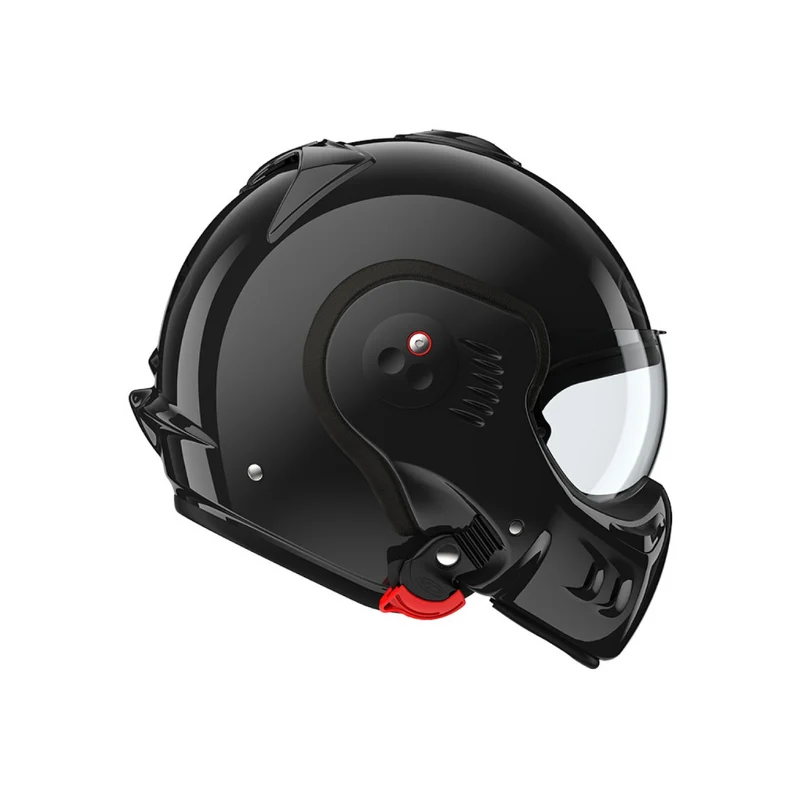 Casque Roof Boxer V8 Alpha Noir Brillant