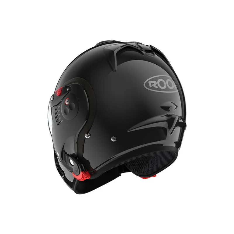 Casque Roof Boxer V8 Alpha Noir Brillant