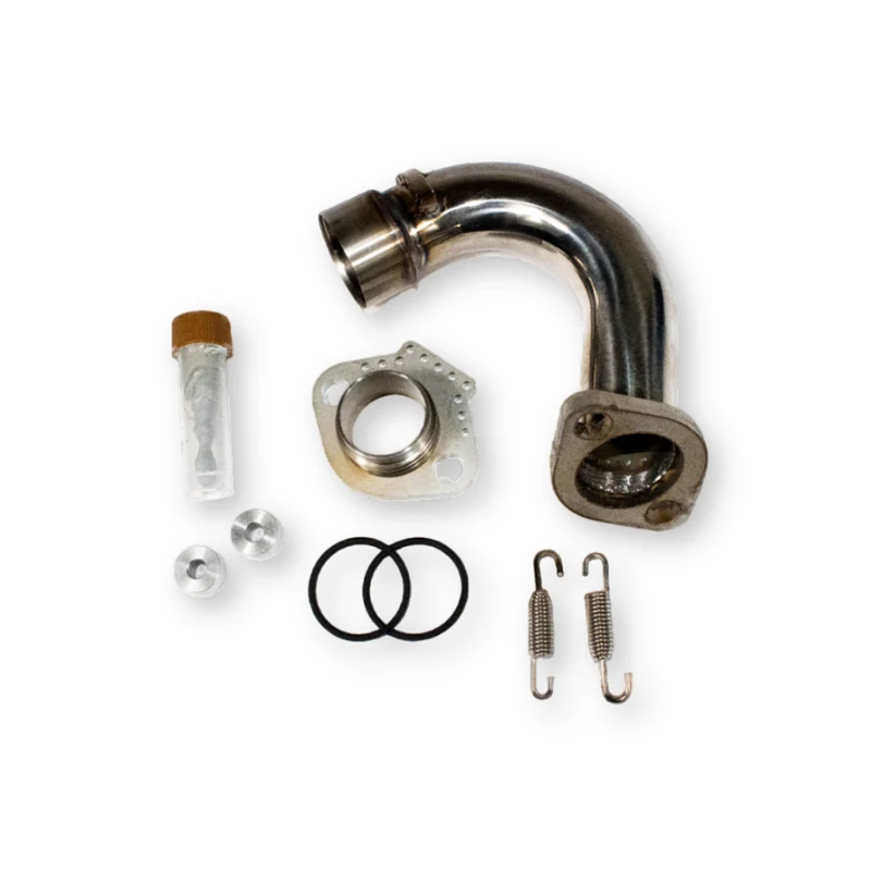 Coude d'échappement HT RVS 360 55MM course Piaggio / Gilera 125-180cc 2 temps
