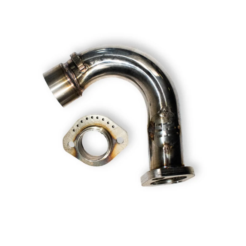 Coude d'échappement HT RVS 360 55MM course Piaggio / Gilera 125-180cc 2 temps