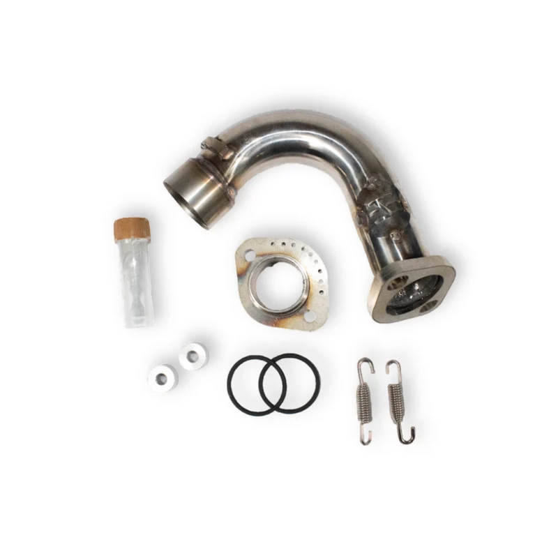 Coude d'échappement HT RVS 360 55MM course Piaggio / Gilera 125-180cc 2 temps