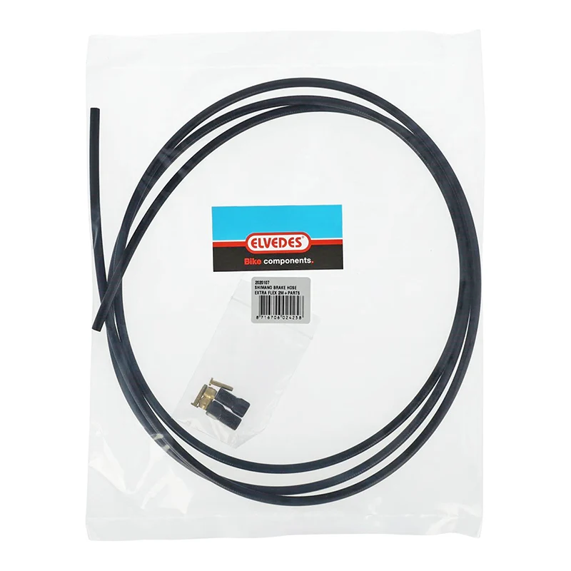 Kit Durite De Remplacement Elvedes Pour Frein Hydraulique Shimano Bh90 Noir 2000 mm