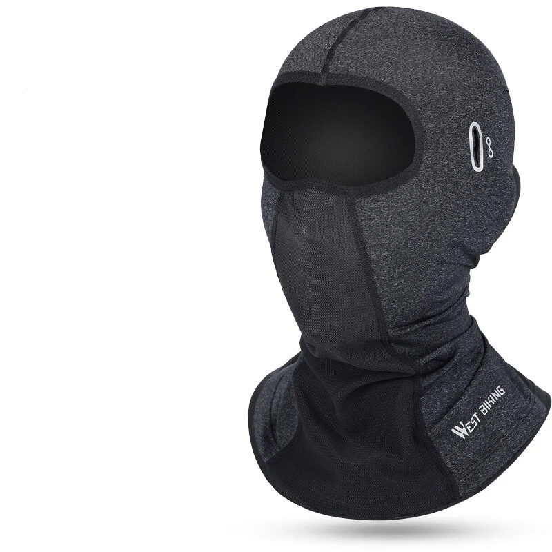 Cagoule de moto noire