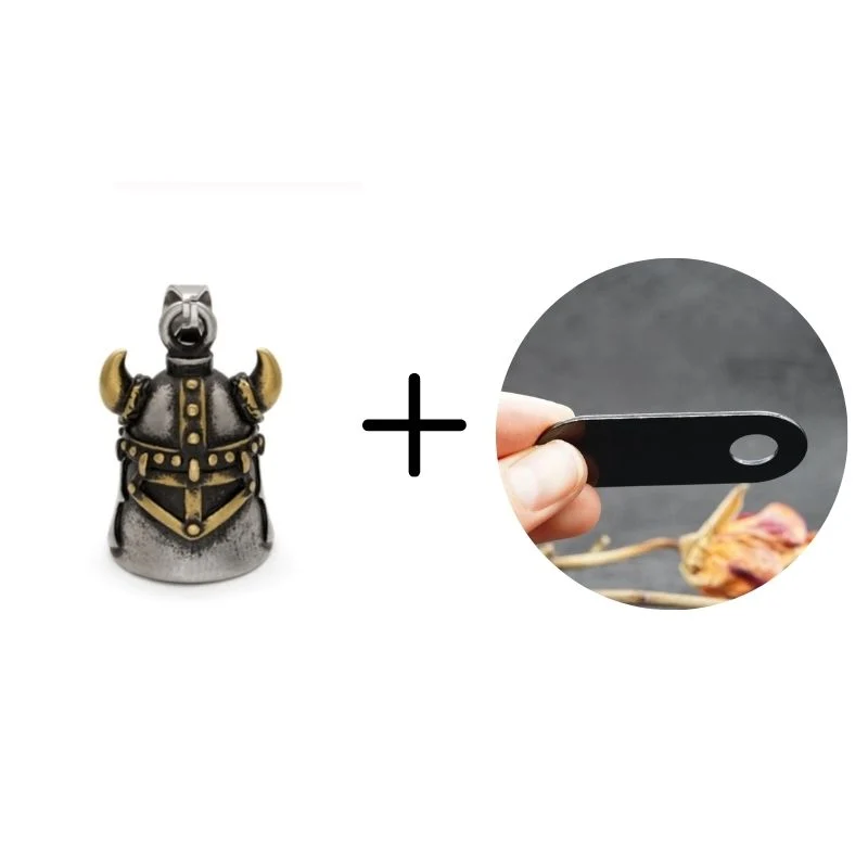 Clochette moto - Sombre viking