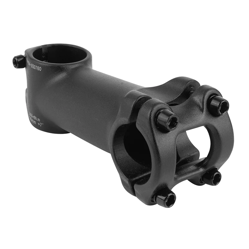 Potence VTT Alu Noir 25,4 L 90 mm Pour Pivot Fourche 1"'1-8 Angle +-- 7°