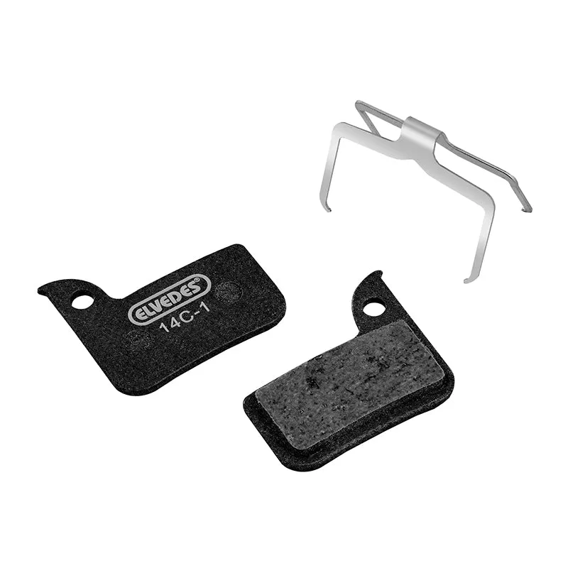 Plaquette De Frein Route - VTT Sram Force 1, Force 22, Red 22B1, Cx1, Rival 1, 22, S700, S900 Aero Hrd, S900 Hrd, Apex Hrd (Elvedes Medium - Semi-Métal) (Paire Sur Carte)
