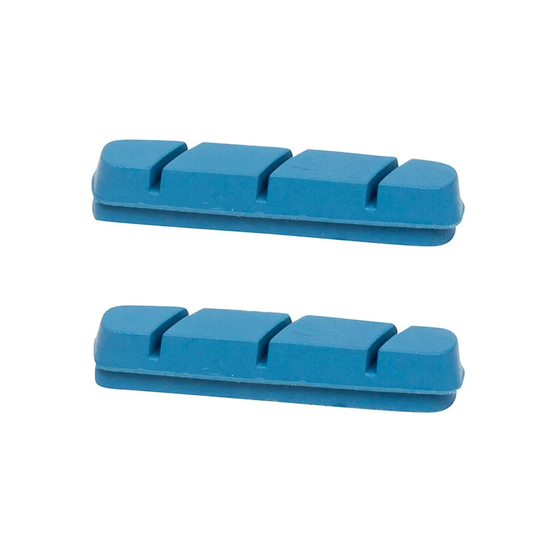 Patin De Frein Route Elvedes Pour Campagnolo Sur Jante Carbone 55 mm Bleu (1 Paire)