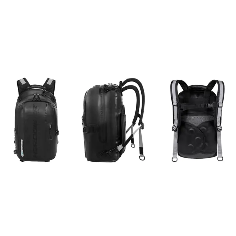 Sac à dos moto vintage imperméable