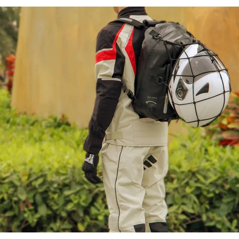 Sac à dos moto vintage imperméable