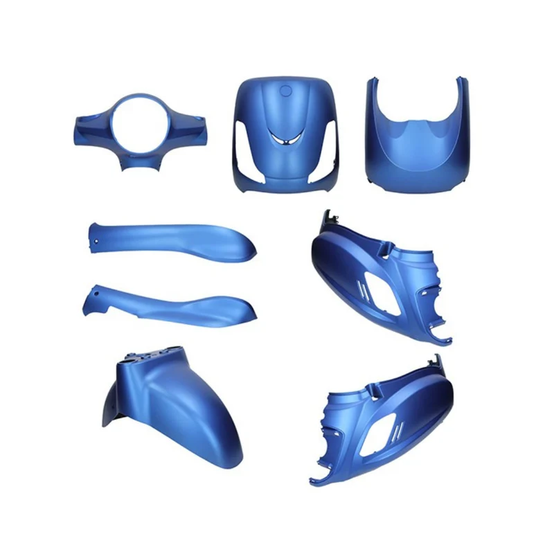 Kit de carrosserie Bleu Mat Sym Fiddle 2