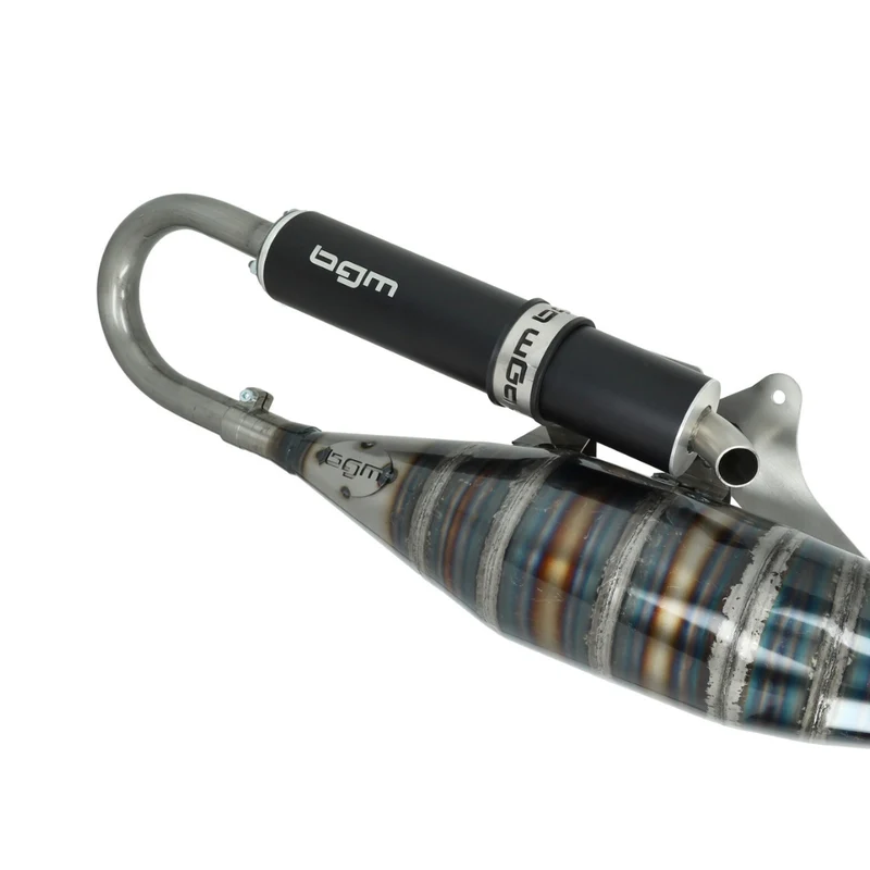 Pot d'échappement BGM noir 55MM Runner 180cc 2 temps