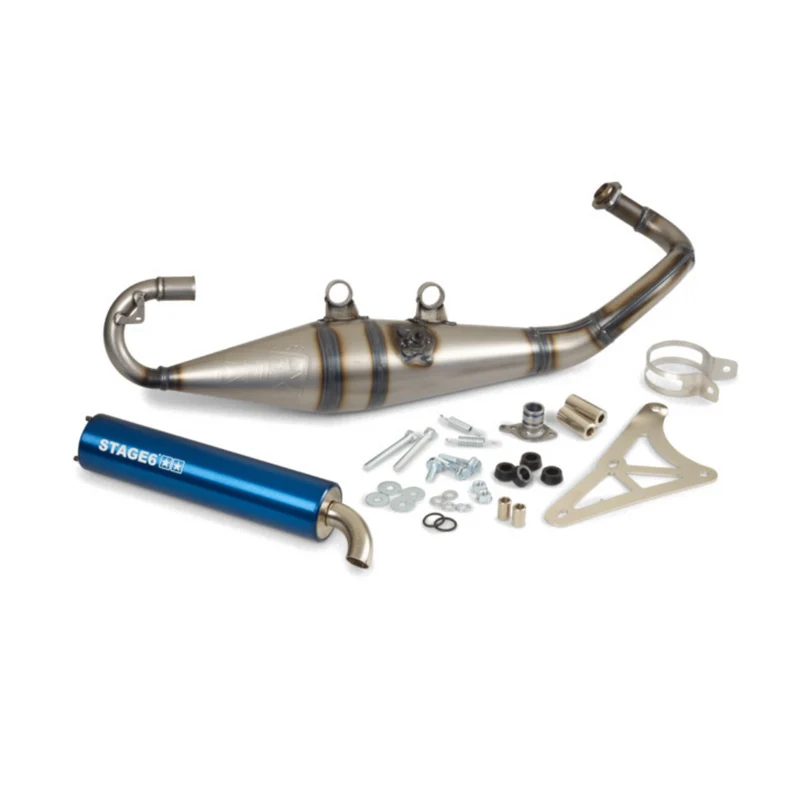 Pot d'échappement MK2 Stage6 Pro Bleu Original